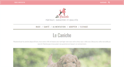 Desktop Screenshot of lecaniche.fr